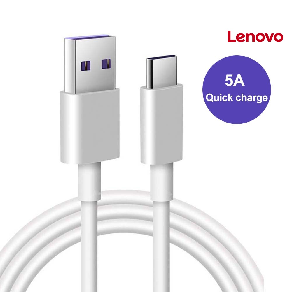 Dây cáp sạc nhanh LENOVO KC-5A Type C thích hợp cho Huawei Mate 10 P20