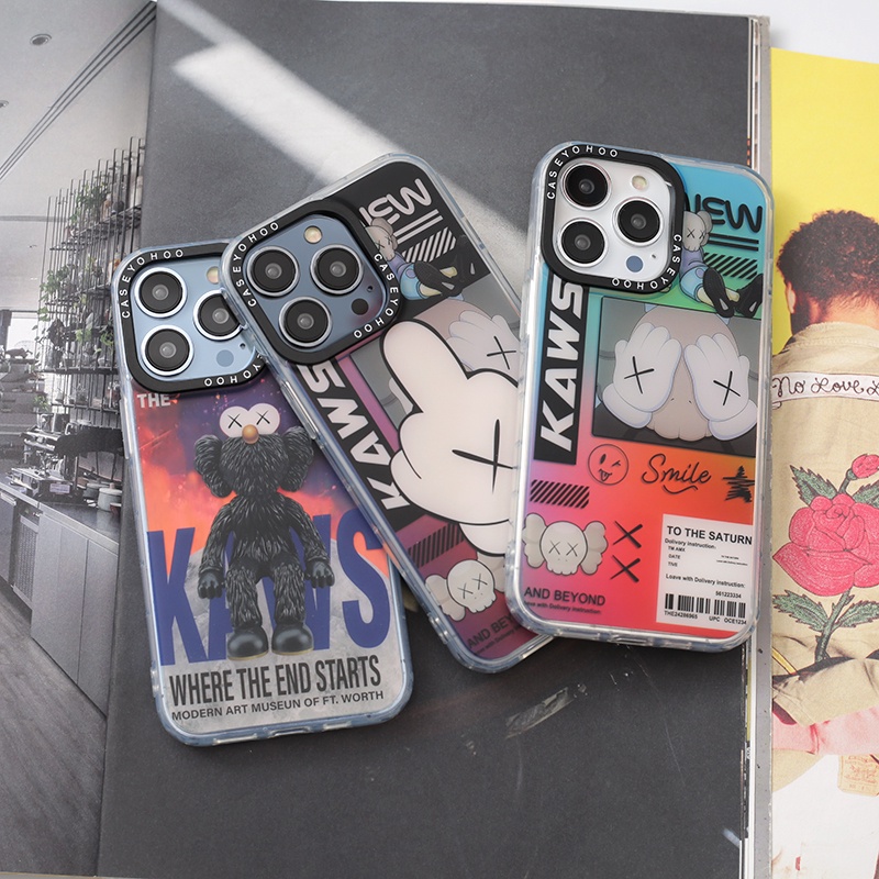 Ốp Điện Thoại imd Cứng In Hình kaws sesame street Cho iphone 15 / 14 / 13 / 12 pro max / 13pro / 12pro / 12 / 11 / 11 pro max