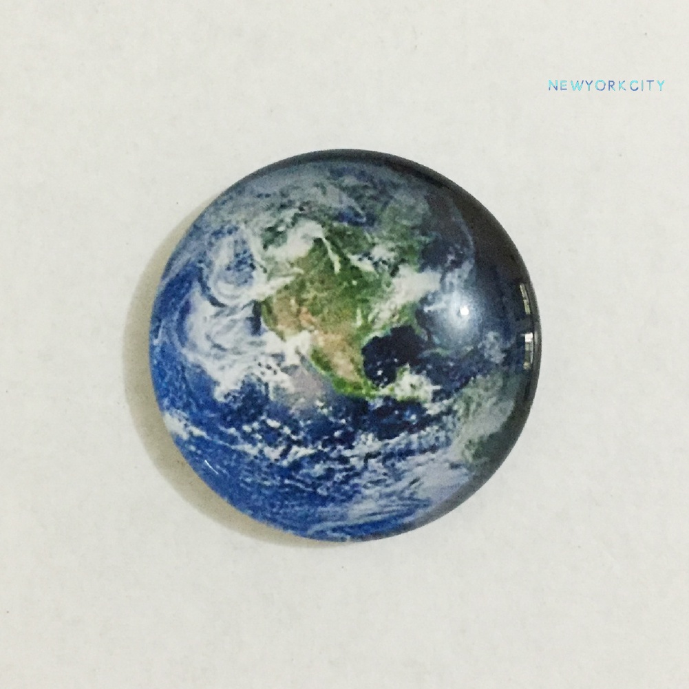 Bộ 12 Miếng Dán Cửa Kính Hình Mặt Trăng Hành Tinh Dùng Trang Trí Tủ Lạnh