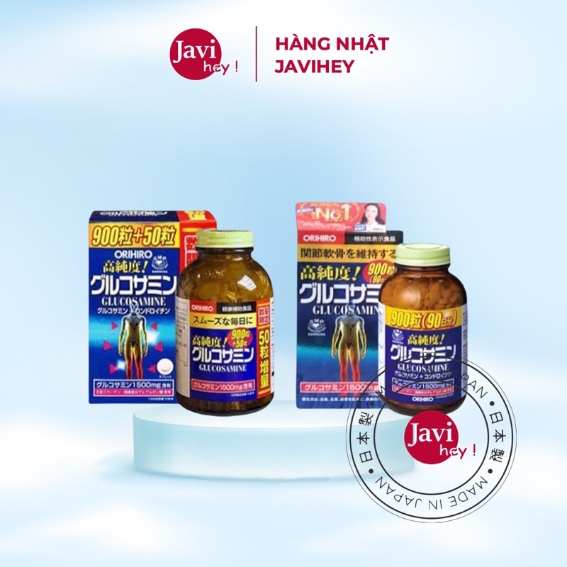 Viên uống Glucosamine 900 viên Nhật Bản, glucosamine 950 viên Nhật Bản