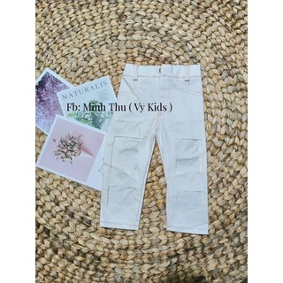 Quần dài kaki rách gối cho bé gái