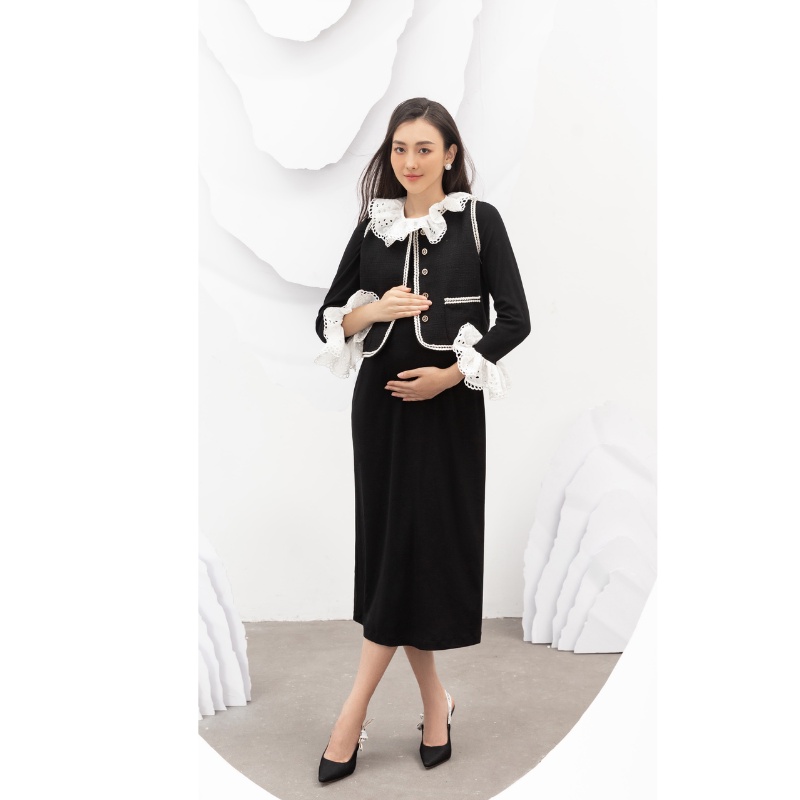 GRACEE - Set đầm thời trang hiện đại cho mẹ bầu thương hiệu MEGAU