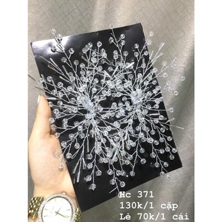 Phụ kiện cưới, hoa cài cô dâu,cài tóc(HC 301)