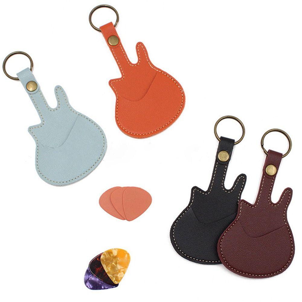 Vỏ Bọc Bảo Vệ Miếng Gảy Đàn Guitar Kèm Móc Khóa Tiện Dụng