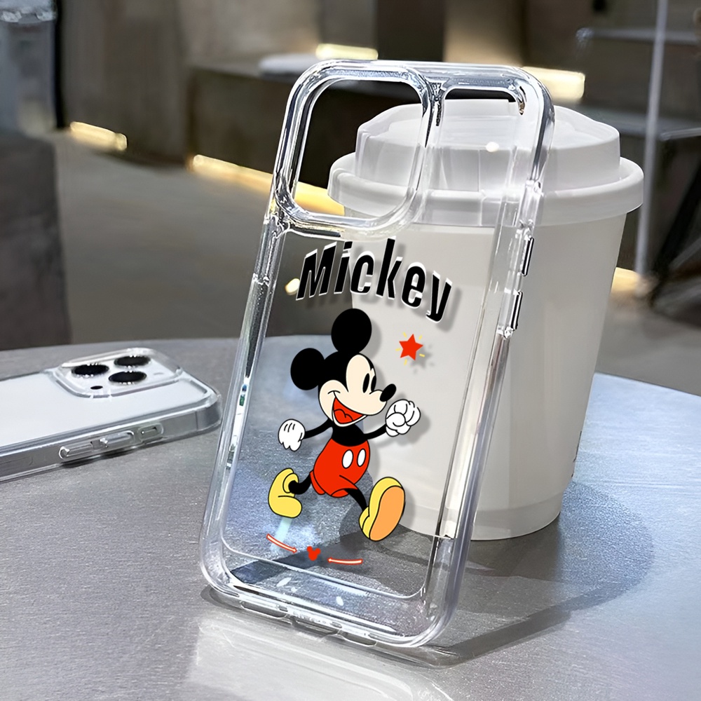 Ốp Điện Thoại Hình Chuột mickey Cho iphone 14ProMax 14Plus 13 11 12 7Plus X XR XS Max 8 7