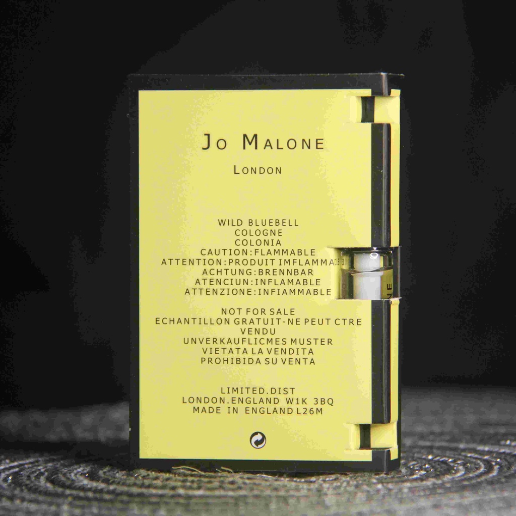 Nước hoa mini Jo Malone Wild Bluebell 2ml nhỏ nữ nam Hương thơm