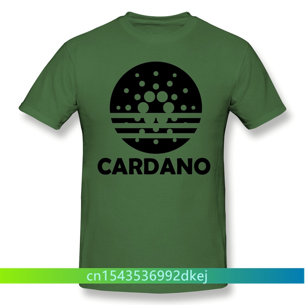 Cardano đồng xu ada tiền điện tử 2021 áo thun mới đến tiền điện tử dogecoin áo sơ mi cotton oversize