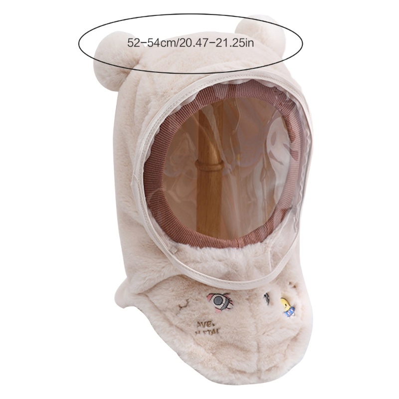 Set Mũ + Khăn Choàng Cổ Dày Dặn Chống Gió Chống Giọt Bắn Dành Cho Bé