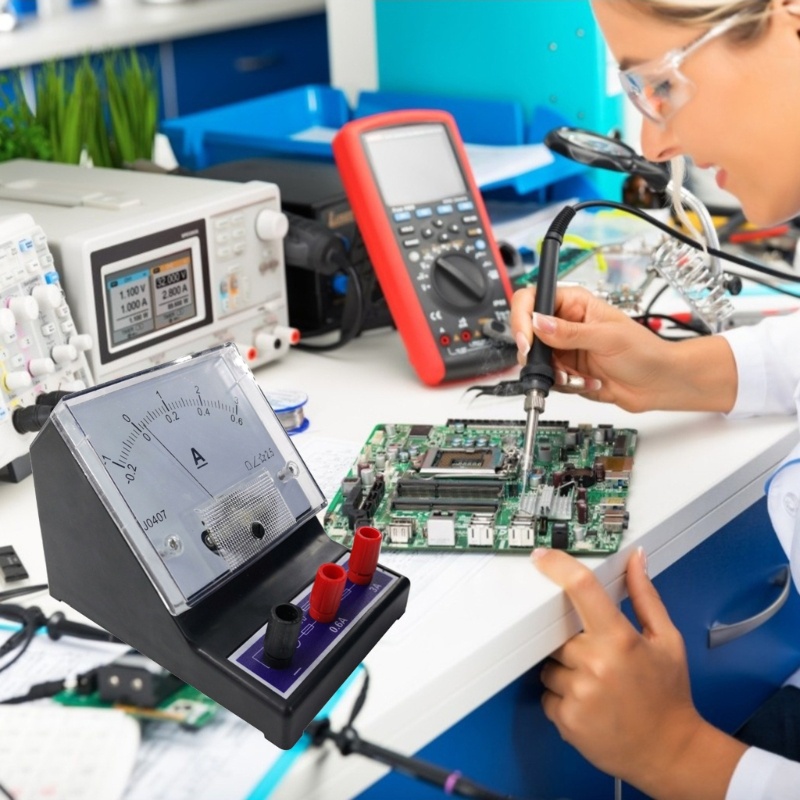 Bảng Điều Khiển Ampe Kế Cơ Học Siêu Analog