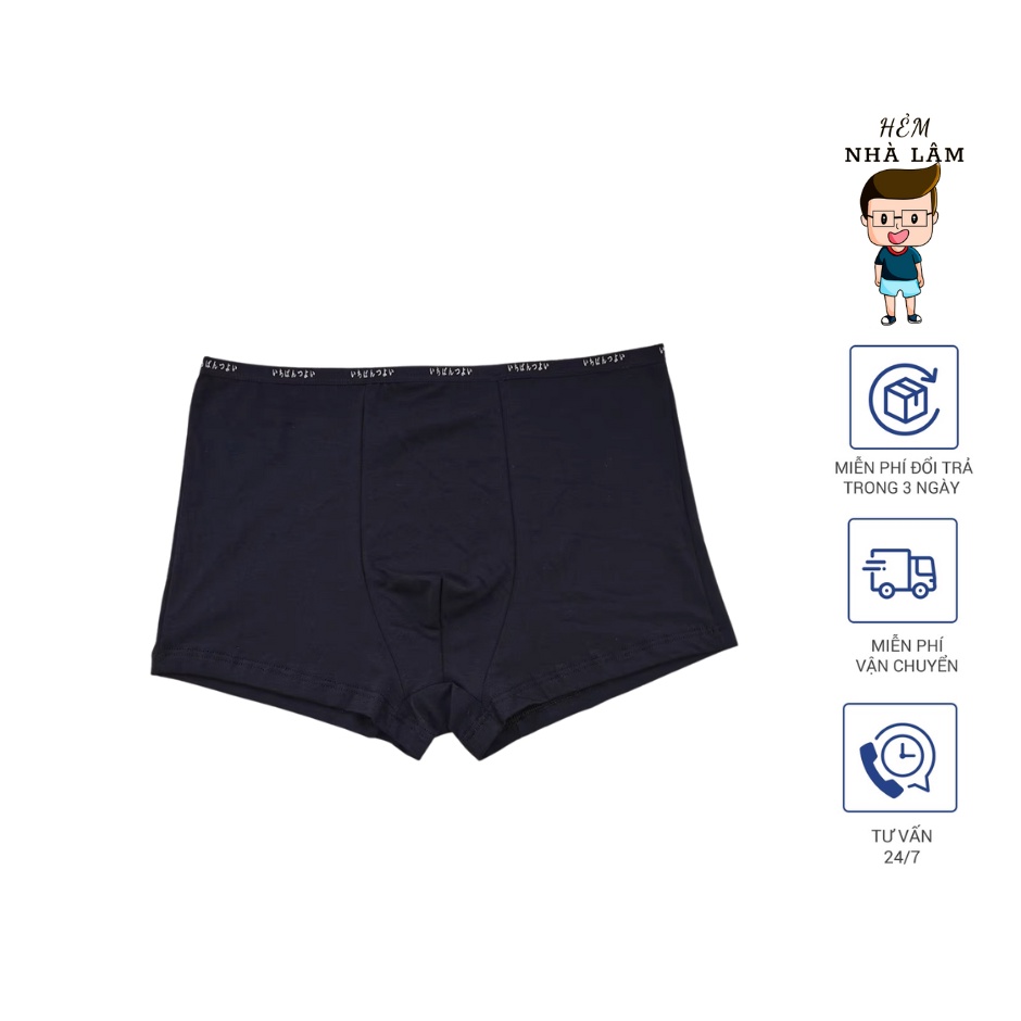 [ SIÊU RẺ ] Quần Lót Nam MUJI đùi chất Thun COTTON chuẩn NHẬT , co giãn, mát mẻ