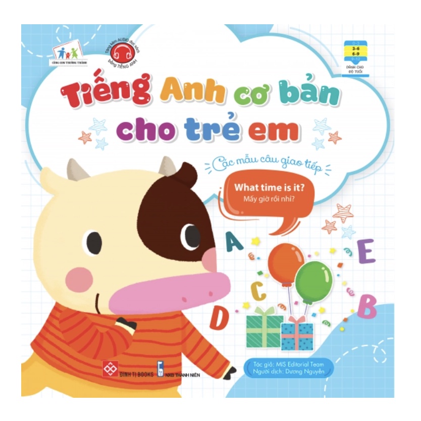 Sách - Tiếng Anh cơ bản cho trẻ em - Dành cho bé từ 3 đến 9 tuổi