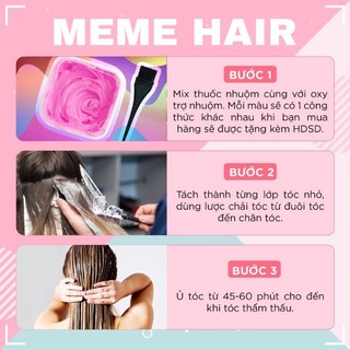Combo Nhuộm Tóc Cam Đào