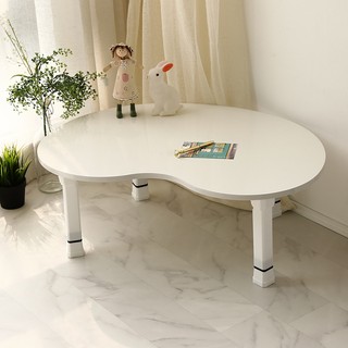 Bàn trà Sofa hình hạt đậu chân gấp gọn thông minh - GA04
