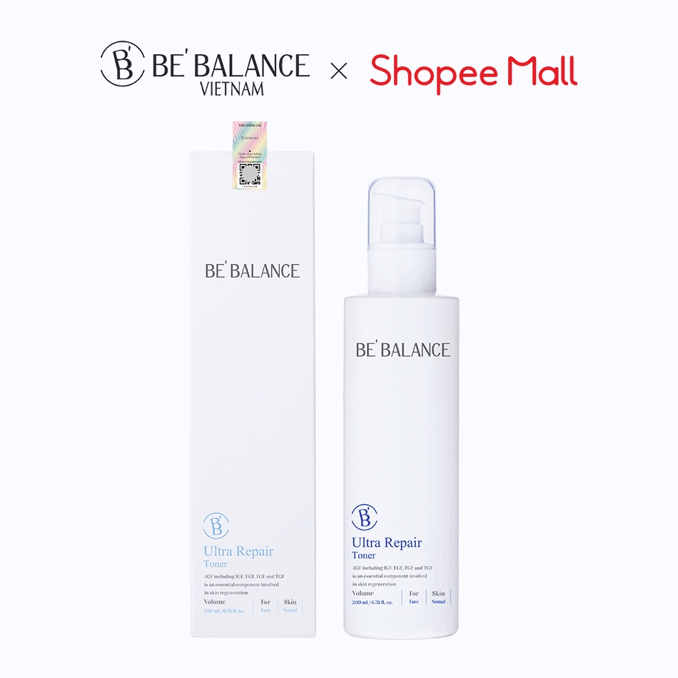 Nước hoa hồng BEBALANCE Ultra Repair Toner 200ml