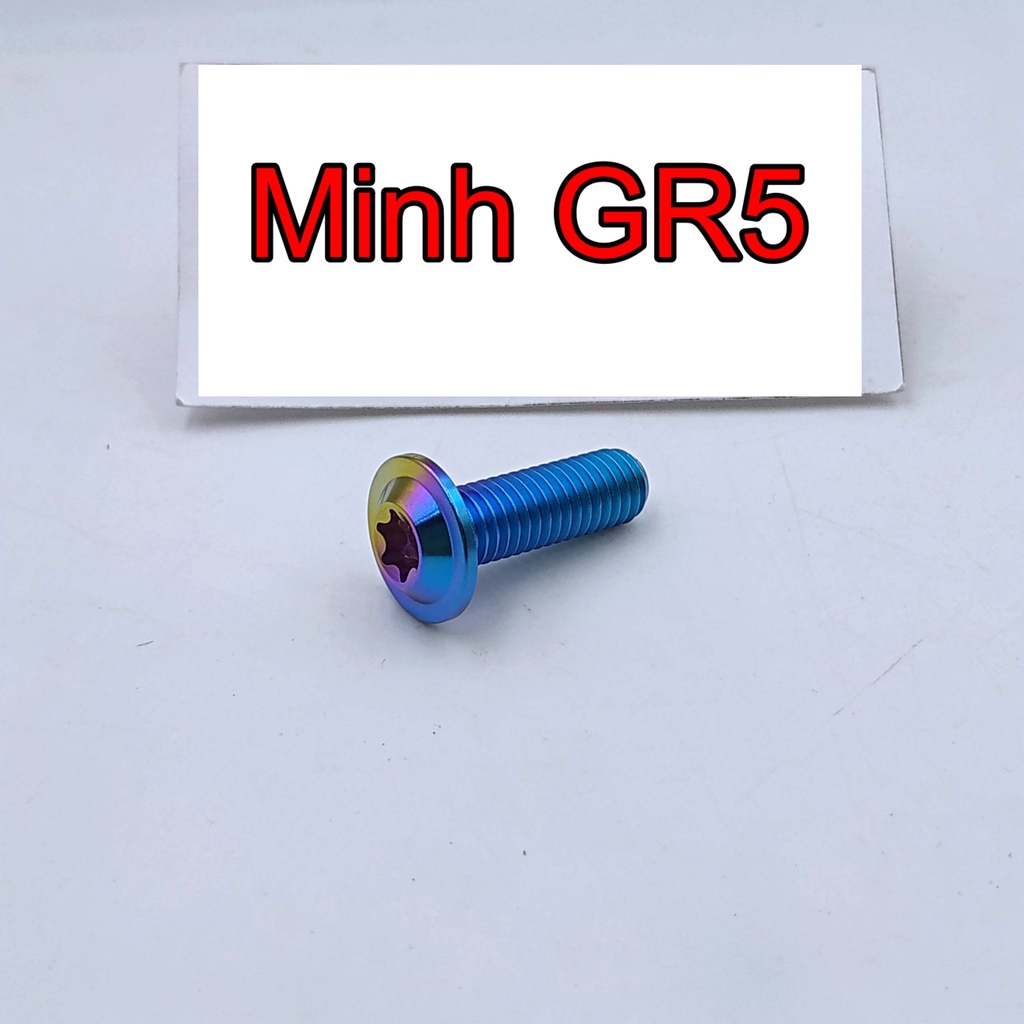 COMBO Bộ 6 Con Ốc Titan Gr5 Dàn đầu+Baga Exciter 150