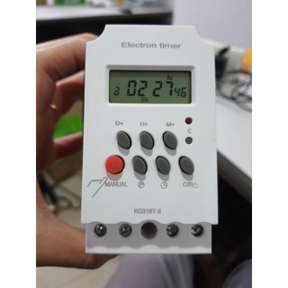 Công tắc hẹn giờ kg316t 16 chương trình 25A 220V timer hẹn giờ