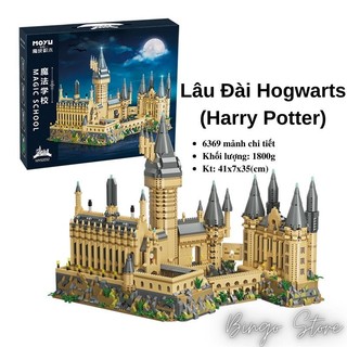 Mô hình lắp ráp lâu đài phép thuật hogwarts 6939 chi tiết