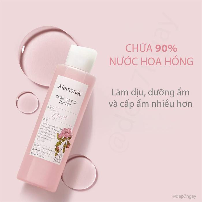 Nước hoa hồng Mamonde Rose Water Toner