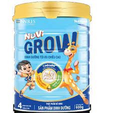 Sữa bột nutifood nuvi grow 4 900g date luôn mới hsd tháng 6/2024