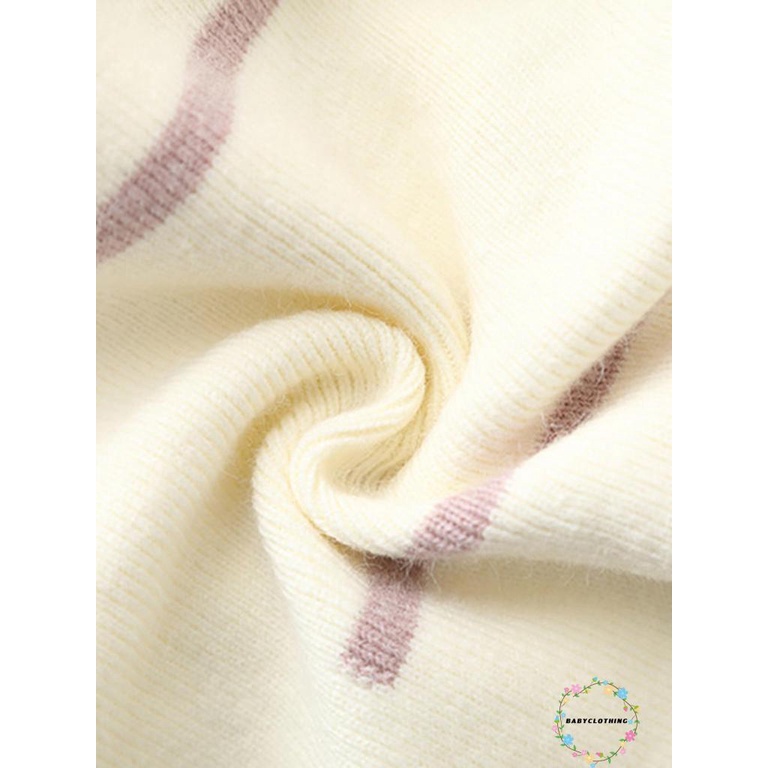 Đầm Chữ A Tay Dài Cổ Tròn Phối Nơ Thời Trang Mùa Thu Cho Bé Gái