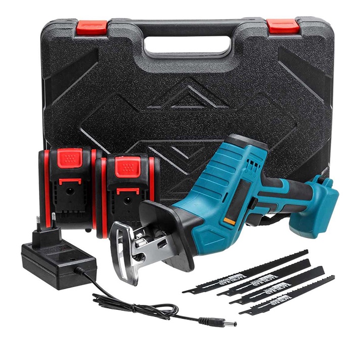 Máy Cưa Kiếm 28V 2Pin Tặng 4 Lưỡi Cưa [ FULL BOX + BH 6 Tháng ]