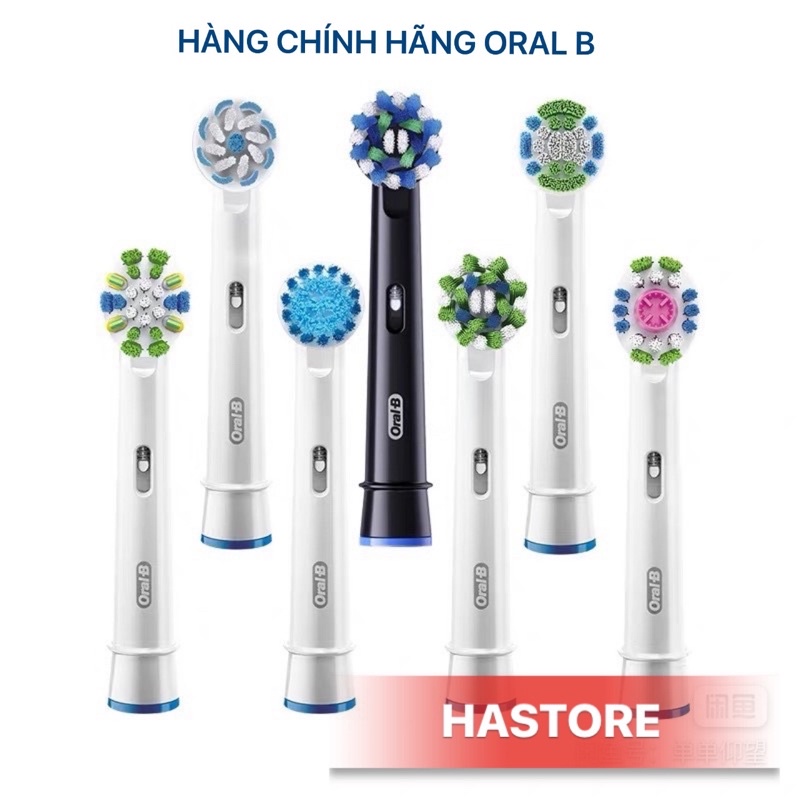 Đầu bàn chải điện oral B precition, gumcare, cross, 3D, flos.. ( lẻ 1 đầu tách set)