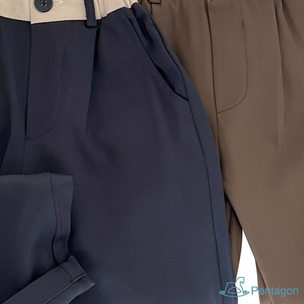 Quần Tây Ống Đứng Phong Cách Hàn Quốc Cho Bé Trai