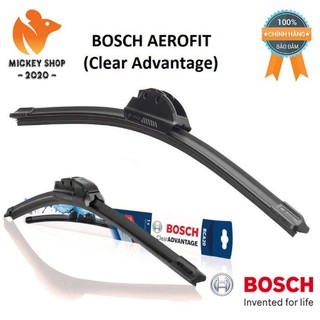 Gạt mưa ô tô bosch clear advantage aerofit - loại tầm trung thân mềm không xương