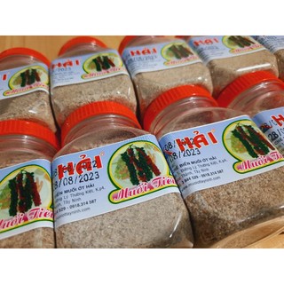 Muối tiêu đen (muối Hải Tây Ninh) hũ 100g thơm ngon đậm đà