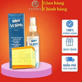 COMBO MEN VI SINH TAVIDA VÀ SOAP NGHỆ DỨT ĐIỂM VIÊM NANG LÔNG, MỤN LƯNG, NGỰC