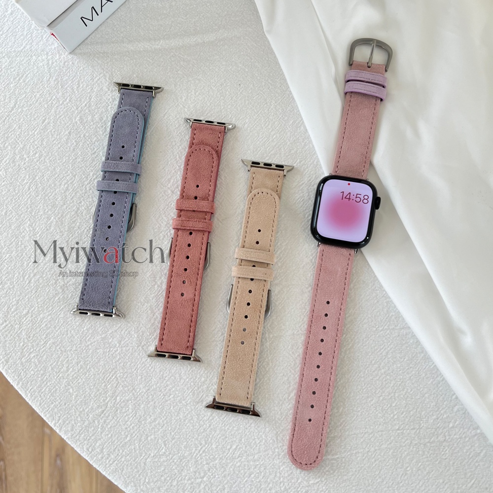 Dây Đeo Vải cashmere Mỏng Thời Trang Cho Đồng Hồ Thông Minh Apple Watch 8 6 SE 7 5 4 3 2 49mm 41mm 45mm 44mm 40mm 42mm 38mm