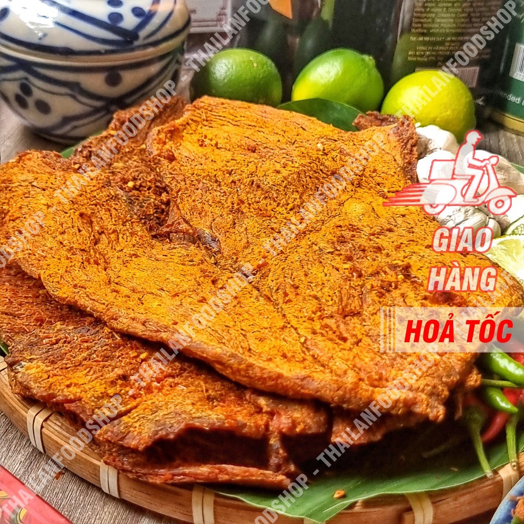 Khô Bò Miếng Vị Truyền Thống Lon 300gr