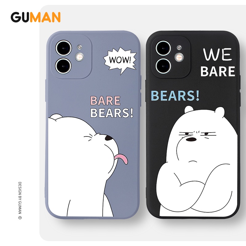 Ốp lưng GUMAN Mềm nam nữ cặp đôi dễ thương đẹp Cho iPhone 14 13 12 11 Pro Max SE 2020 X XR XS 8 7 ip 6S 6 Plus kute XYB1075
