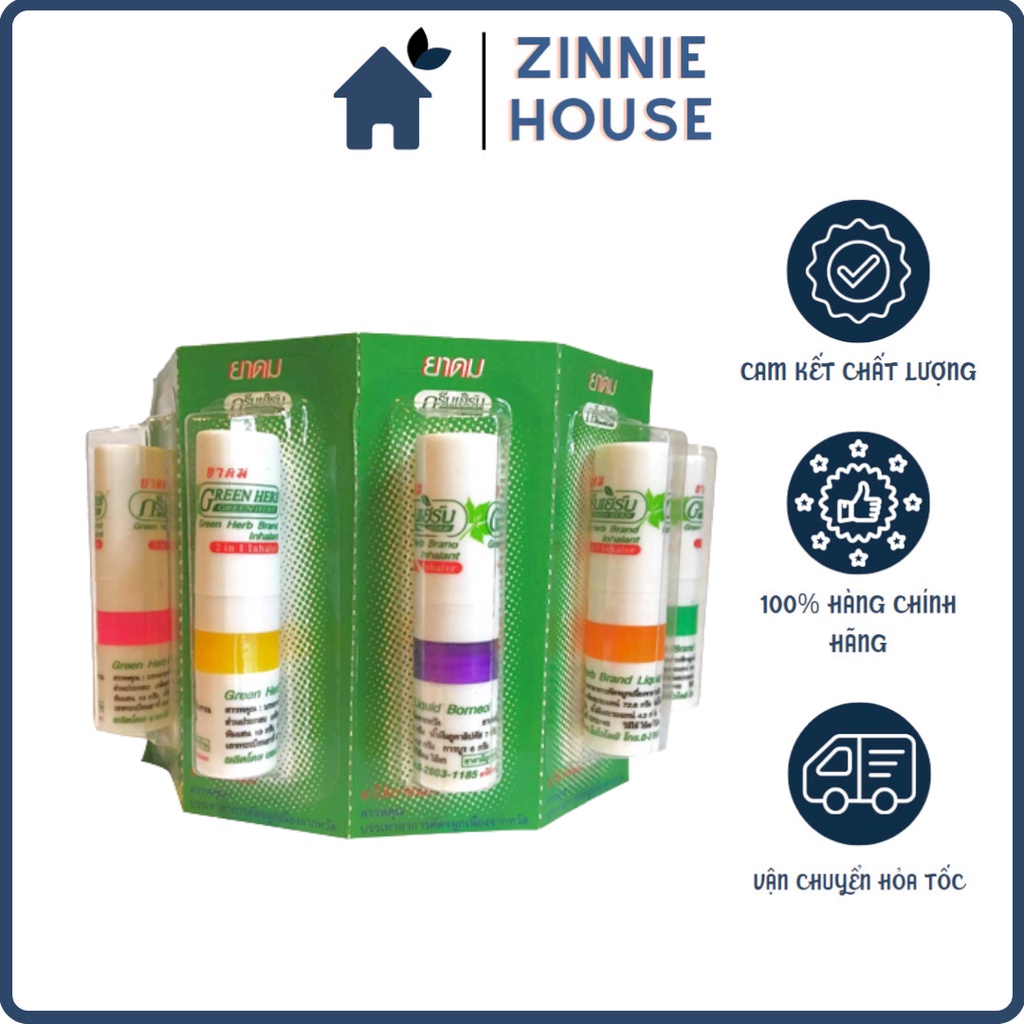 ỐNG HÍT MŨI GREEN HERB THÁI LAN