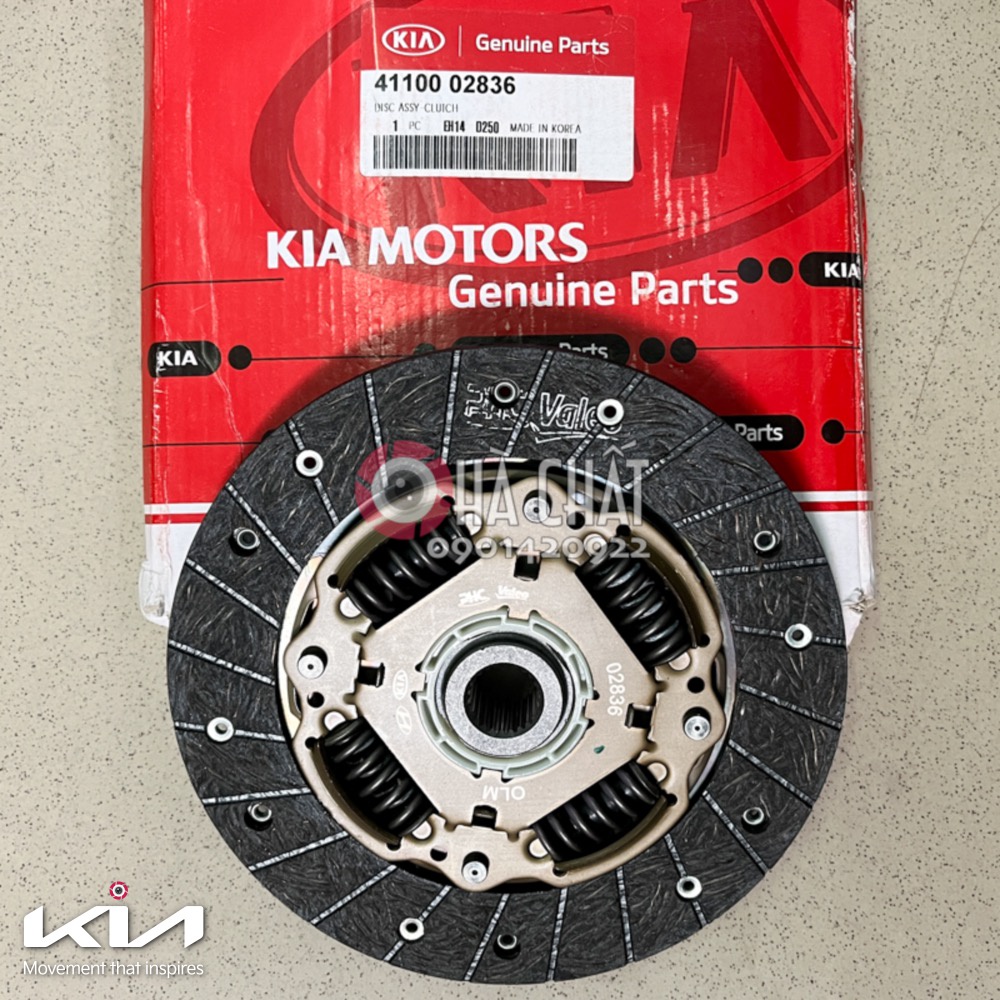 Bộ côn KIA MORNING chính hãng 1.2 - 1.25 🚘 Lá côn, bàn ép & bi tê - Nhập khẩu chính hãng HYUNDAI MOBIS Hàn Quốc