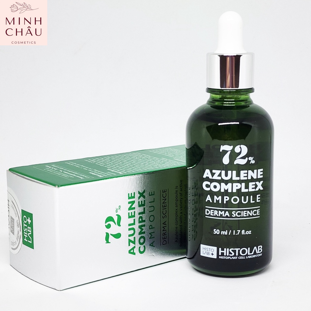 Tinh chất giảm mụn Histolab 72% Azulene Complex Ampoule Derma Science 50ml