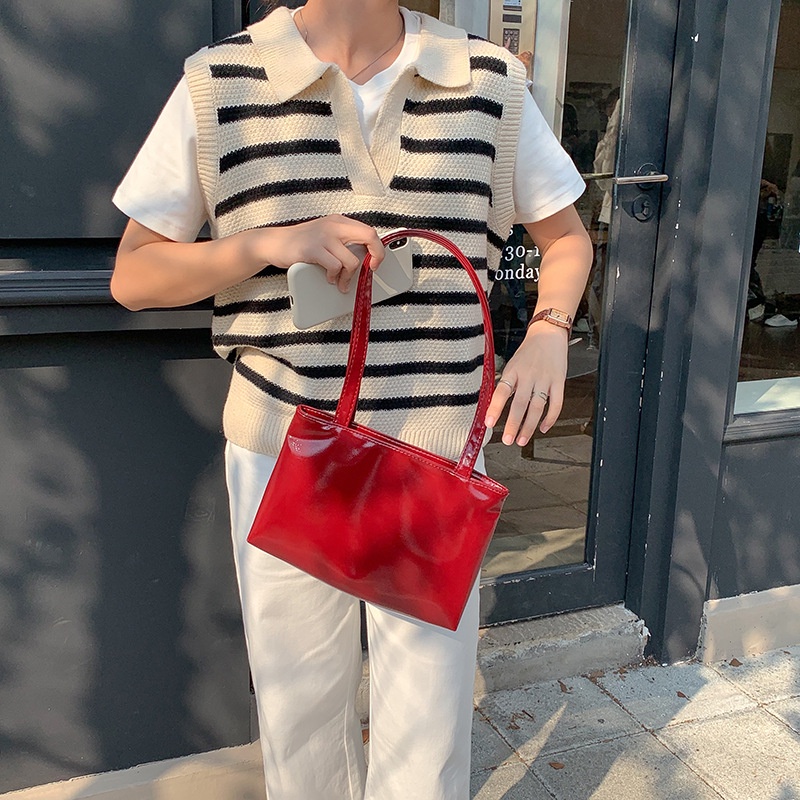 Túi Xách Màu Sắc Đơn Giản Phong Cách Hàn Quốc Cho Nữ