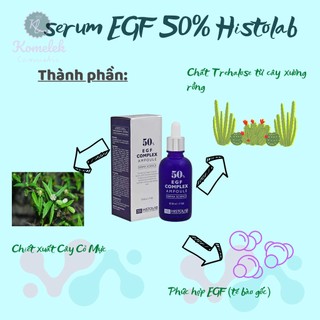 Tinh chất EGF tế bào gốc Histolab 50% Complex Ampoule 50ml