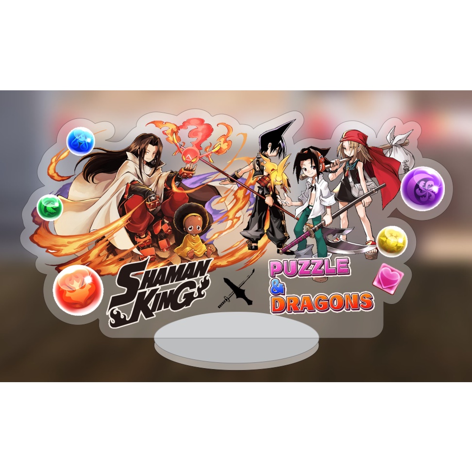 Mô hình standee truyện tranh Shaman King vua pháp thuật siêu ngầu 5cm/10cm/15cm
