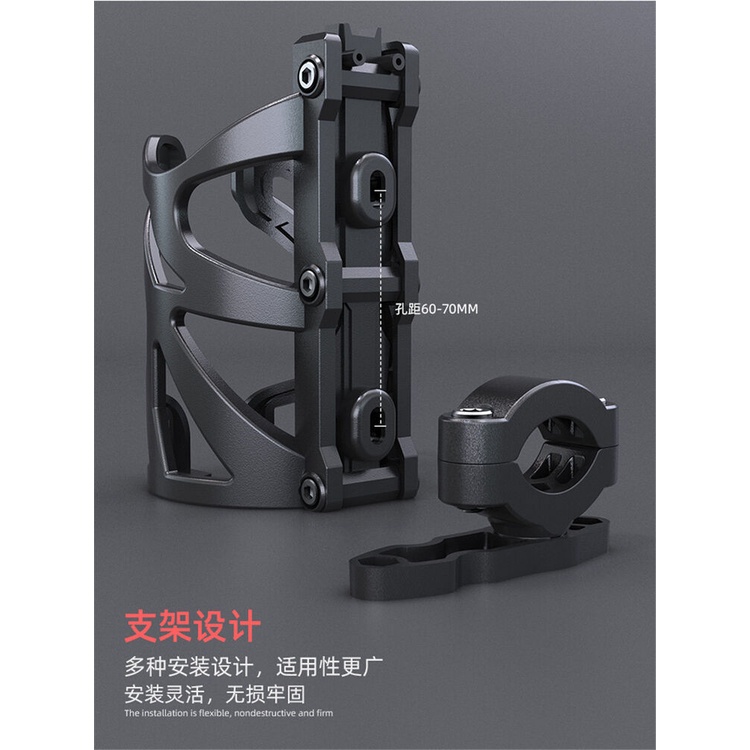 Giá Đỡ Bình Nước Có Kẹp Gắn Tay Lái Xe Đạp / Mô Tô