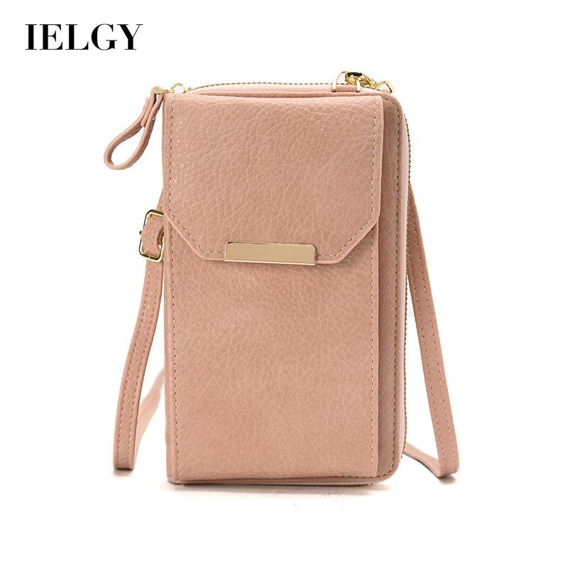 Túi Đeo Chéo mini Đựng Điện Thoại Phối Màu Tương Phản Thời Trang Cho Nữ