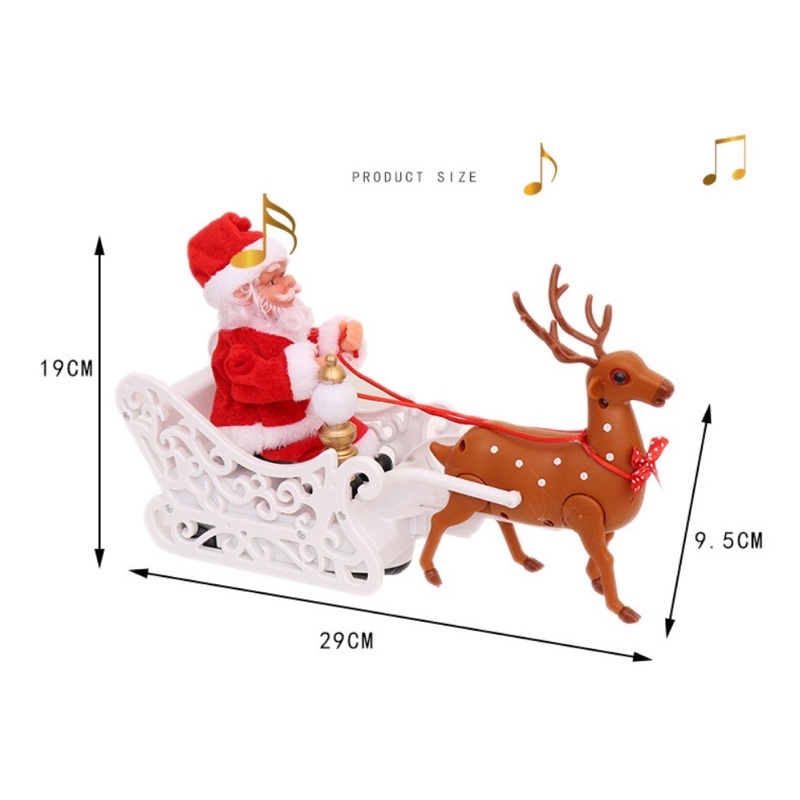 Ông già Noel xe kéo tuần lộc