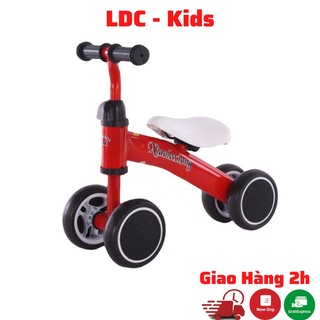 Xe Chòi Chân 4 Bánh Siêu Nhẹ Cho Bé Từ 1-3 Tuổi Tập Đi - Xe Chòi 4 Bánh Thăng Bằng Chòi Chân Cho Bé