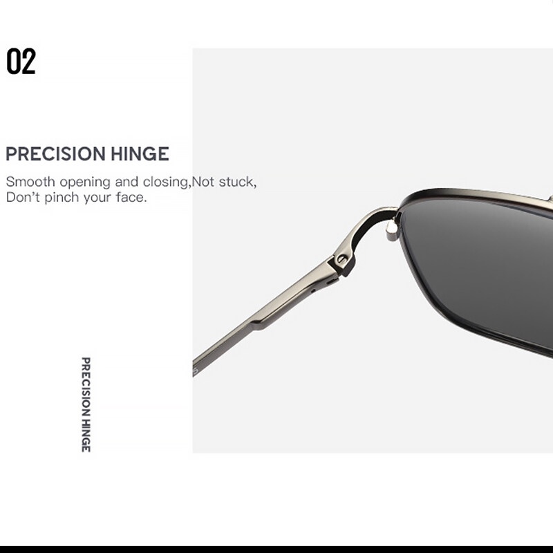 Kính Mát Phân Cực Chống Tia UV400 TAC 2022 Gọng Vuông Mới