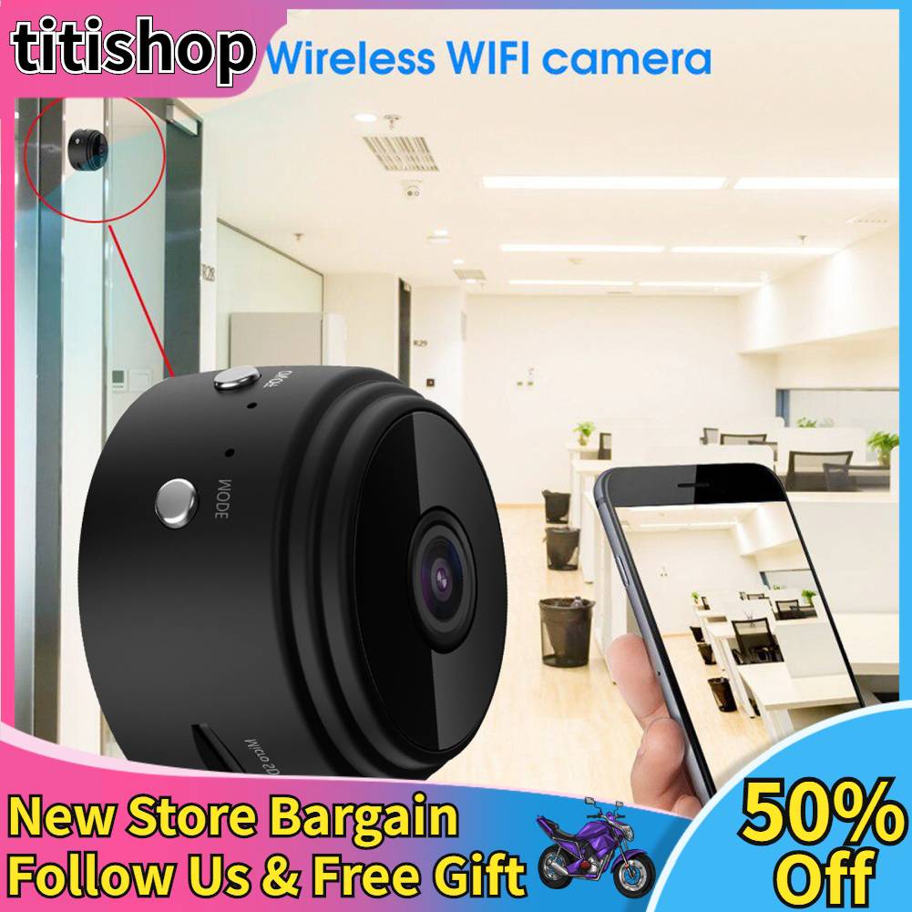 Camera An Ninh Không Dây Thông Minh HD IP Kết Nối WiFi