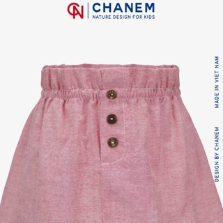 Chân váy cho bé gái chanem remi phối cúc giữa - ảnh sản phẩm 6