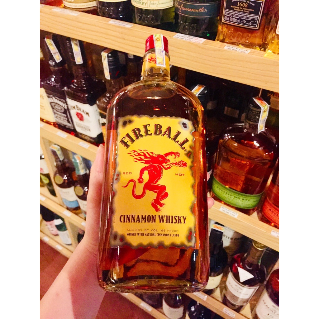 FireBall Whisky Xuất Xứ Canada Giá Tốt - Chuyên Pha Chế