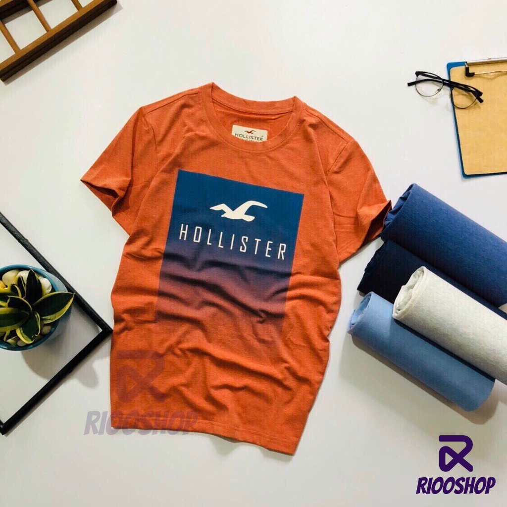 Áo phông cổ tròn nam, áo cộc tay nam họa tiết đẹp màu xanh, xám, cam, vnxk, form rộng RIOOSHOP RTX005