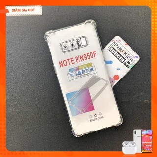 Ốp trong samsung Note 8 , Note 20 , S8 Plus , S9 Plus , có 4 cạnh chống sốc