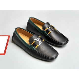Giày Lười LV da thật chất mềm